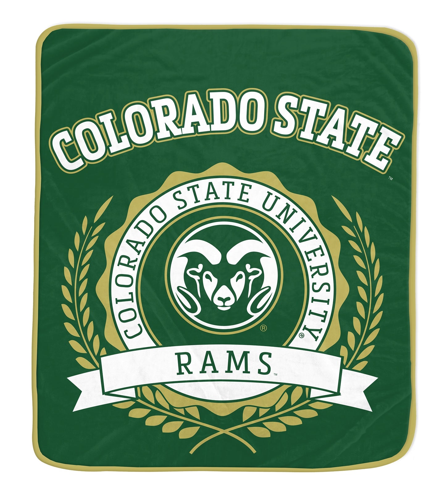 NCAA University Crest 50x60 Ultra Soft Blanket