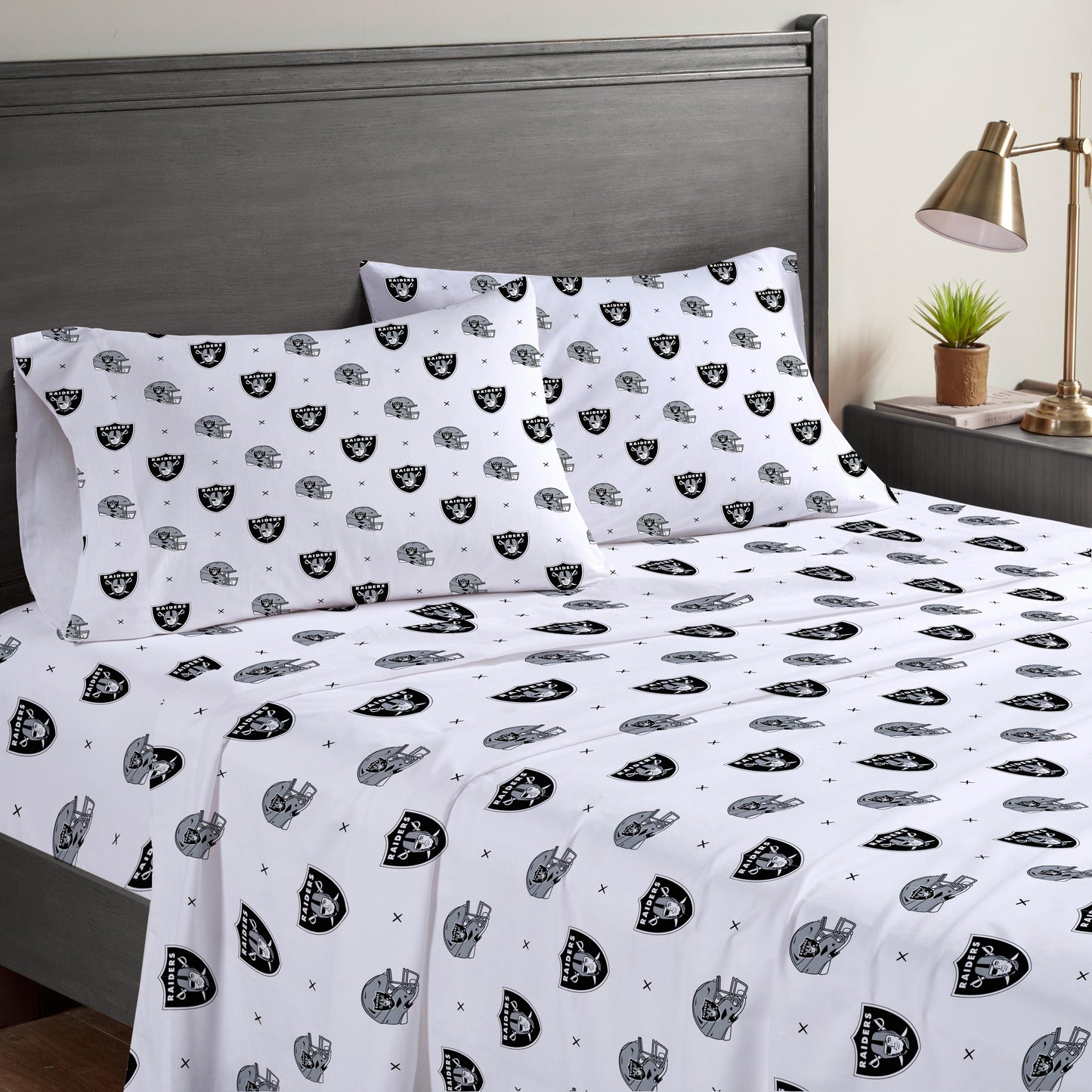 NFL Small X Queen Sheet Set