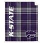 NCAA Playmaker Plaid Ultra Cozy Sherpa Throw