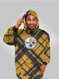 NFL Digital Dash Sherpa Hooded Fan Cape