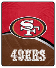 Load image into Gallery viewer, NFL Gameball Ultra Soft Tailgate Throw
