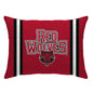 NCAA Standard Stripe Logo Bed Pillow