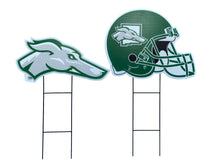 Load image into Gallery viewer, NCAA Logo and Helmet 2 Pack Yard Sign Set
