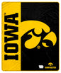 NCAA Endzone Ultra Soft Tailgate Throw