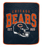 NFL Vintage Arch Block Ultra Soft 50x60 Throw Blanket