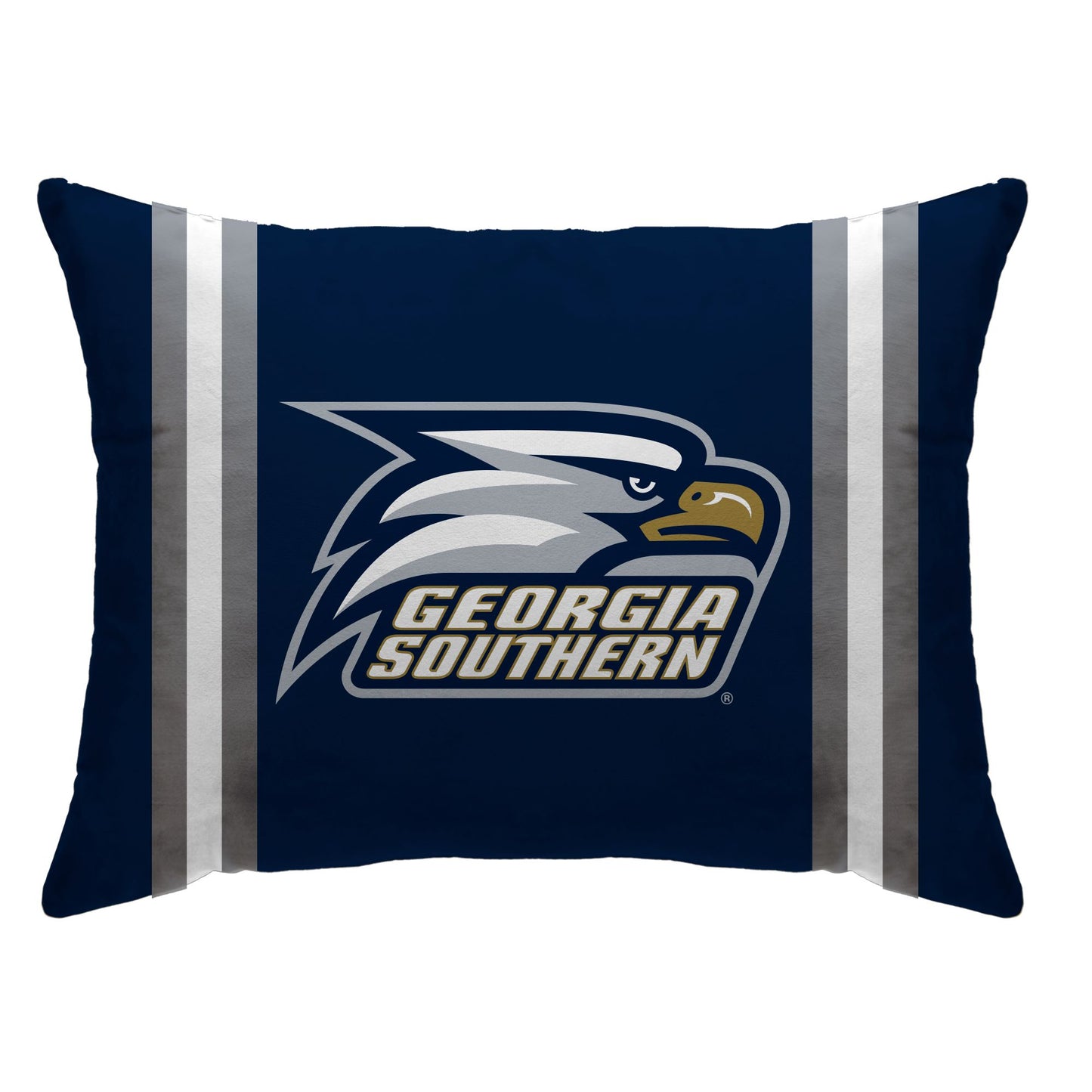 NCAA Standard Stripe Logo Bed Pillow