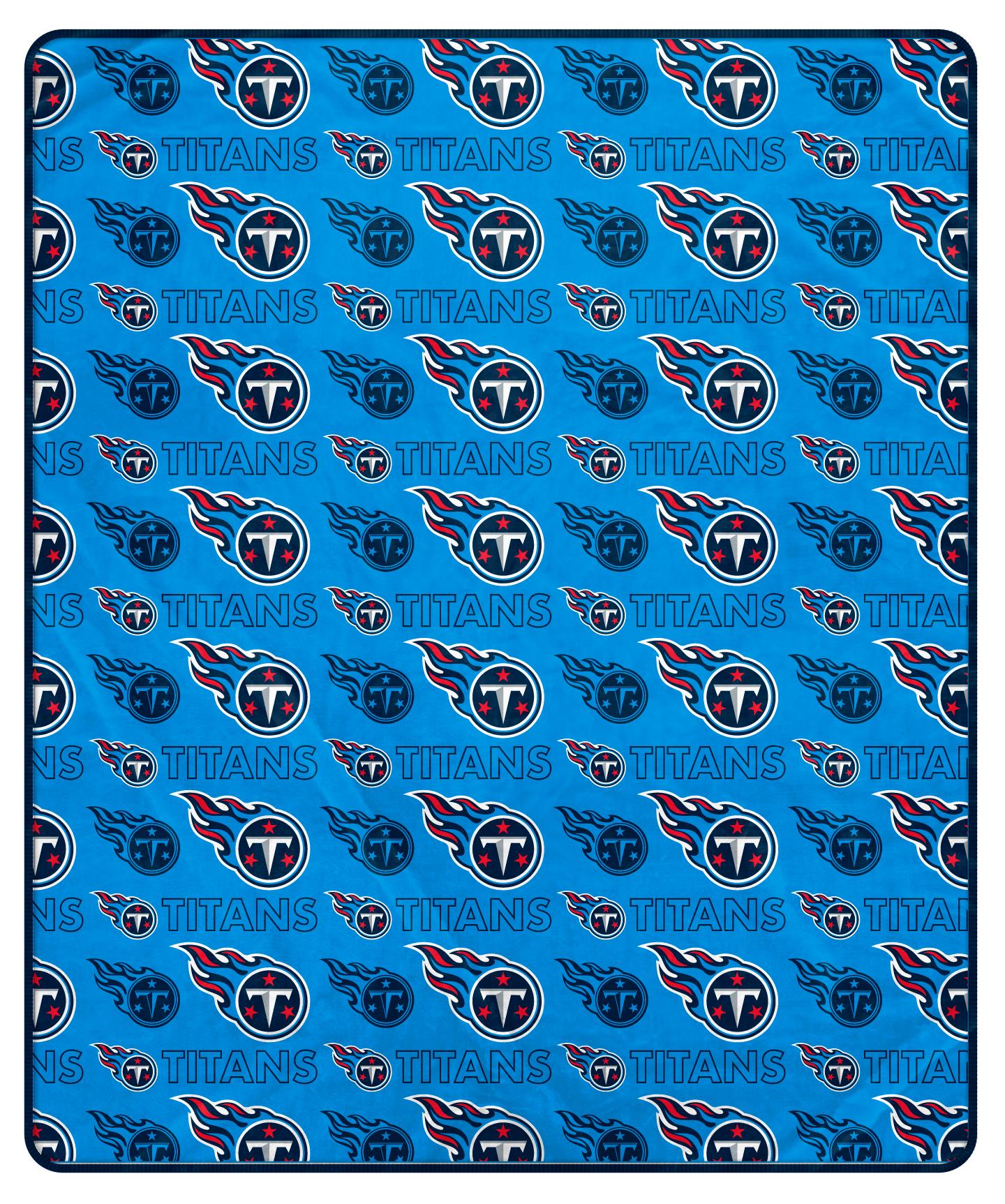 NFL Repeat Big Logo Wordmark 50x60 Blanket
