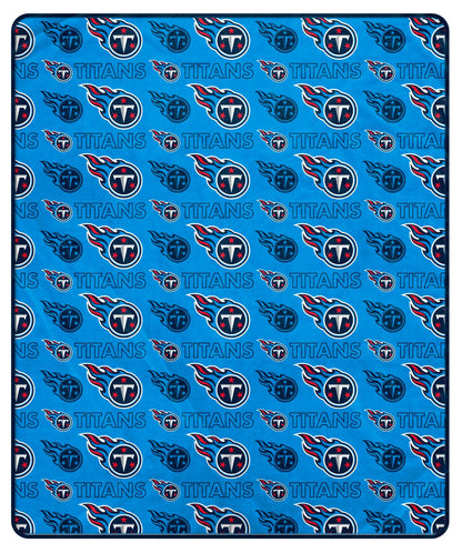 NFL Repeat Big Logo Wordmark 50x60 Blanket