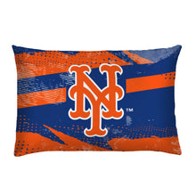 Load image into Gallery viewer, New York Mets Slanted Stripe 4 Piece Twin Bed in a Bag
