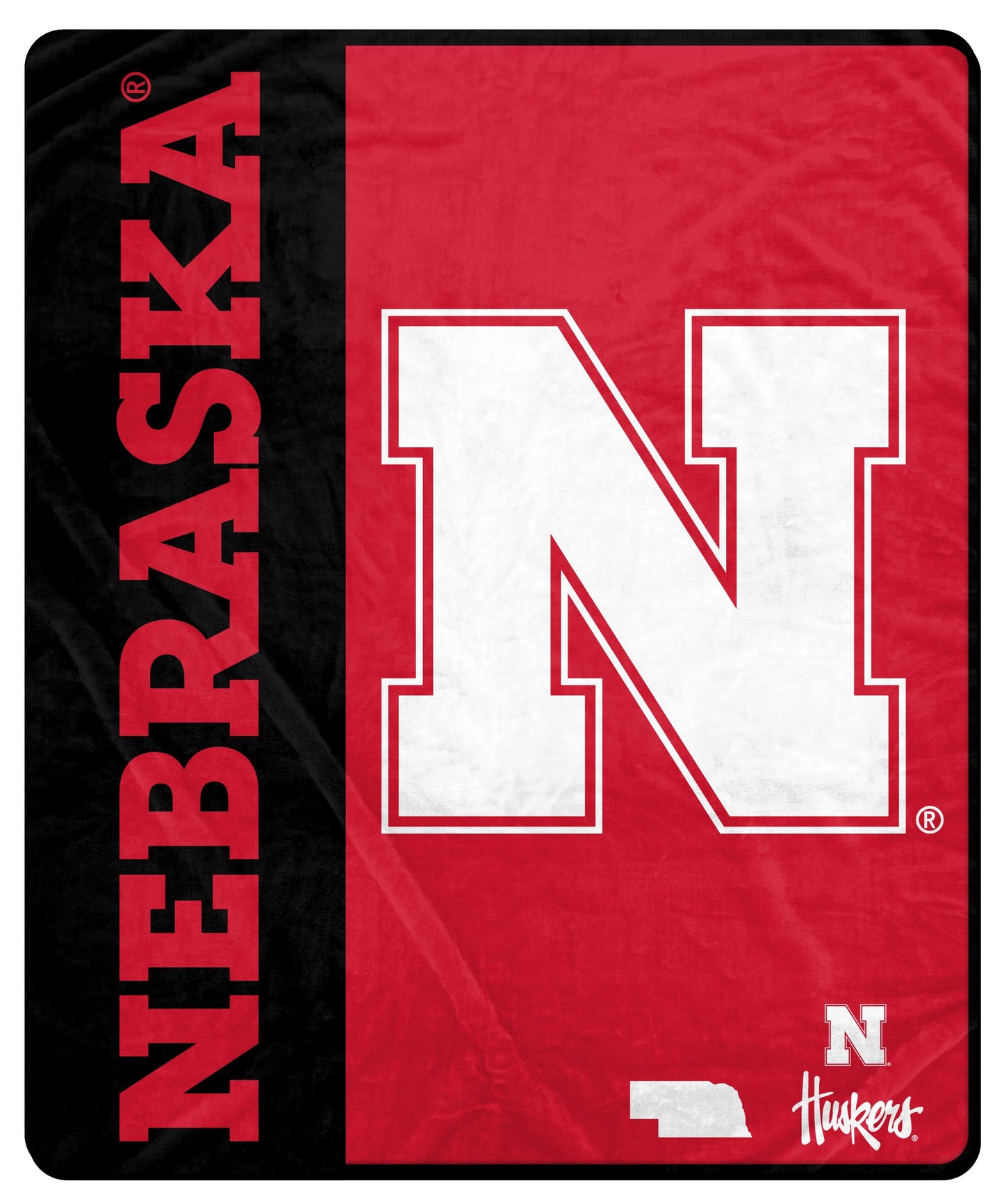 NCAA Endzone Ultra Soft Tailgate Throw