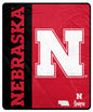 NCAA Endzone Ultra Soft Tailgate Throw