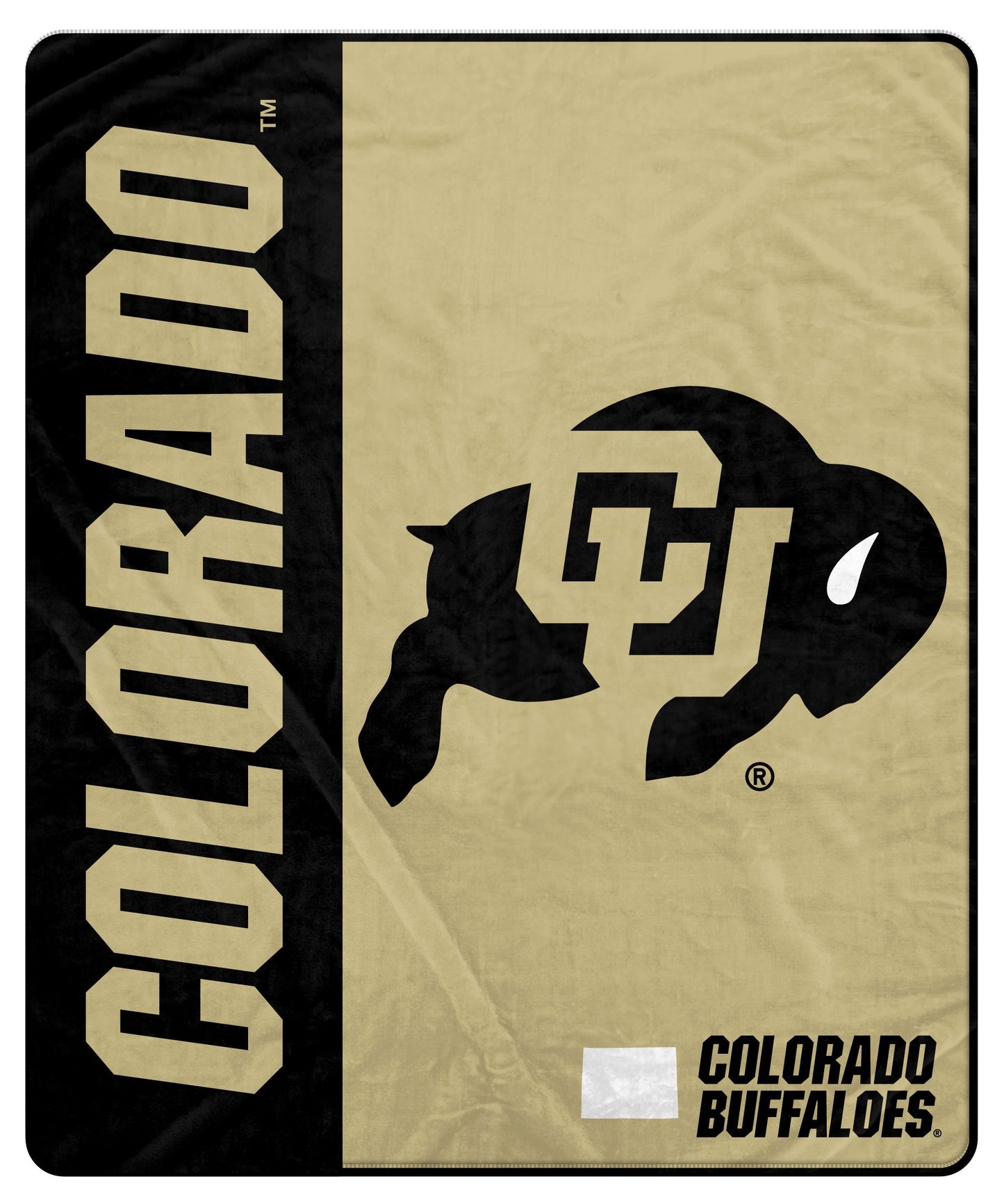 NCAA Endzone Ultra Soft Tailgate Throw