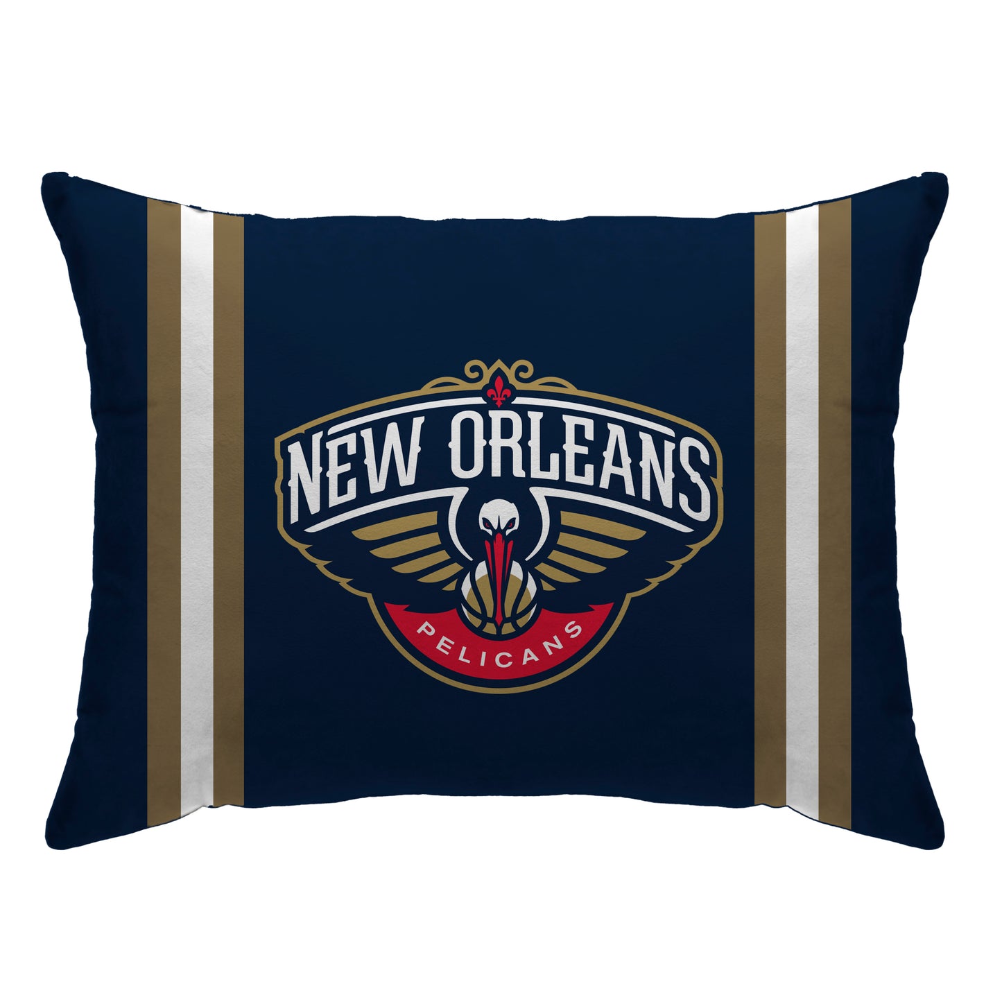NBA Standard Stripe Logo Bed Pillow