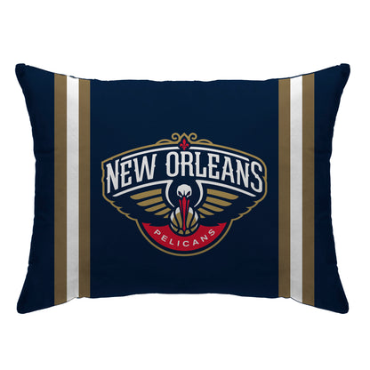 NBA Standard Stripe Logo Bed Pillow