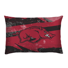 Load image into Gallery viewer, Arkansas Razorbacks Slanted Stripe 4 Piece Twin Bed in a Bag
