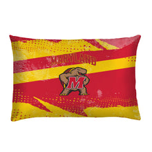 Load image into Gallery viewer, Maryland Terrapins Slanted Stripe 4 Piece Twin Bed in a Bag
