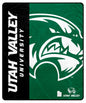 NCAA Endzone Ultra Soft Tailgate Throw