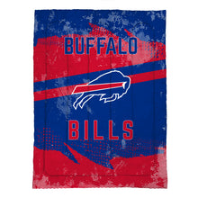 Load image into Gallery viewer, Buffalo Bills Slanted Stripe 4 Piece Twin Bed in a Bag
