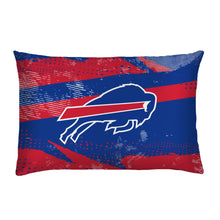Load image into Gallery viewer, Buffalo Bills Slanted Stripe 4 Piece Twin Bed in a Bag
