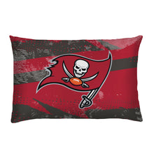 Load image into Gallery viewer, Tampa Bay Buccaneers Slanted Stripe 4 Piece Twin Bed in a Bag
