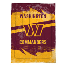 Load image into Gallery viewer, Washington Commanders Slanted Stripe 4 Piece Twin Bed in a Bag

