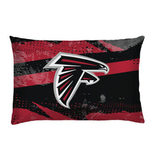 Load image into Gallery viewer, Atlanta Falcons Slanted Stripe 4 Piece Twin Bed in a Bag
