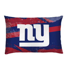 Load image into Gallery viewer, New York Giants Slanted Stripe 4 Piece Twin Bed in a Bag
