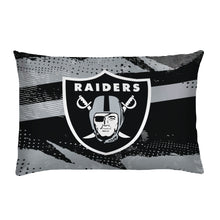 Load image into Gallery viewer, Las Vegas Raiders Slanted Stripe 4 Piece Twin Bed in a Bag
