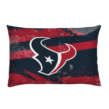 Load image into Gallery viewer, Houston Texans Slanted Stripe 4 Piece Twin Bed in a Bag
