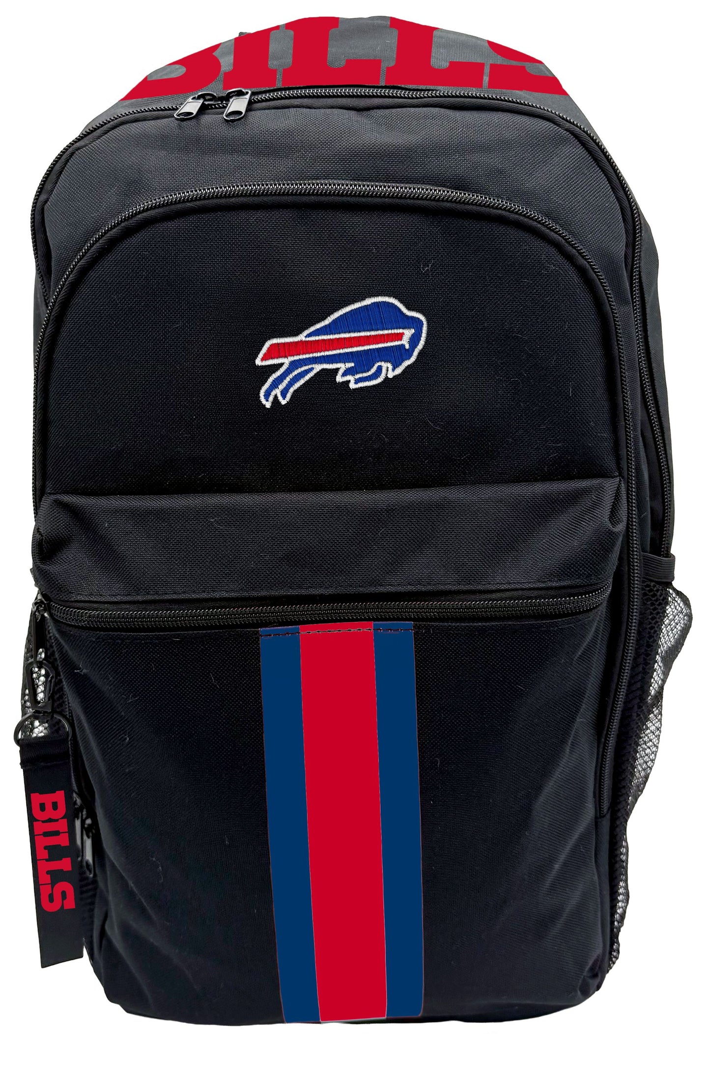 NFL Triple Stripe Wordmark Backpack with Keychain