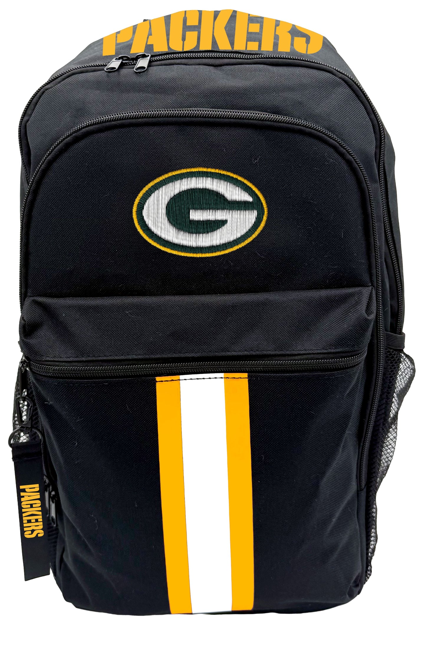 NFL Triple Stripe Wordmark Backpack with Keychain
