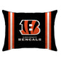 NFL Standard Logo Stripe Bed Pillow