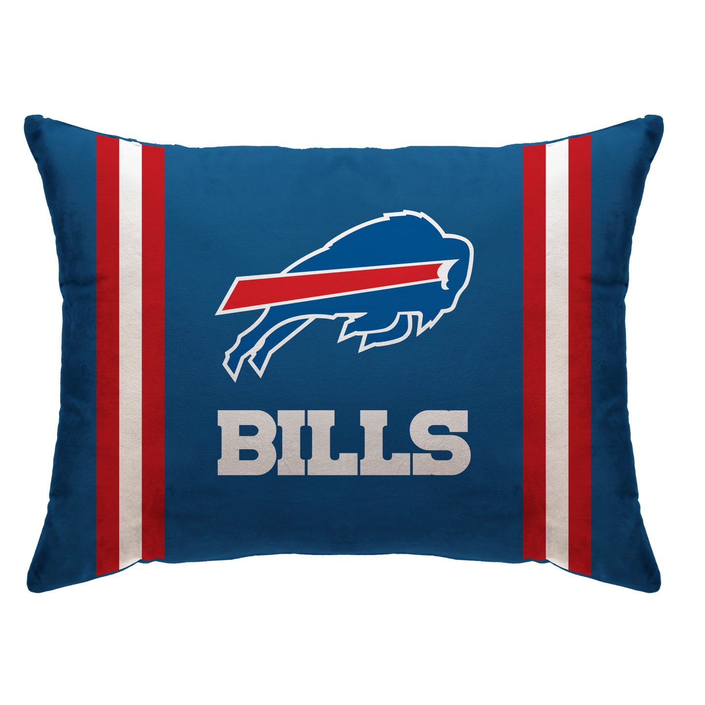 NFL Standard Logo Stripe Bed Pillow