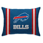 NFL Standard Logo Stripe Bed Pillow
