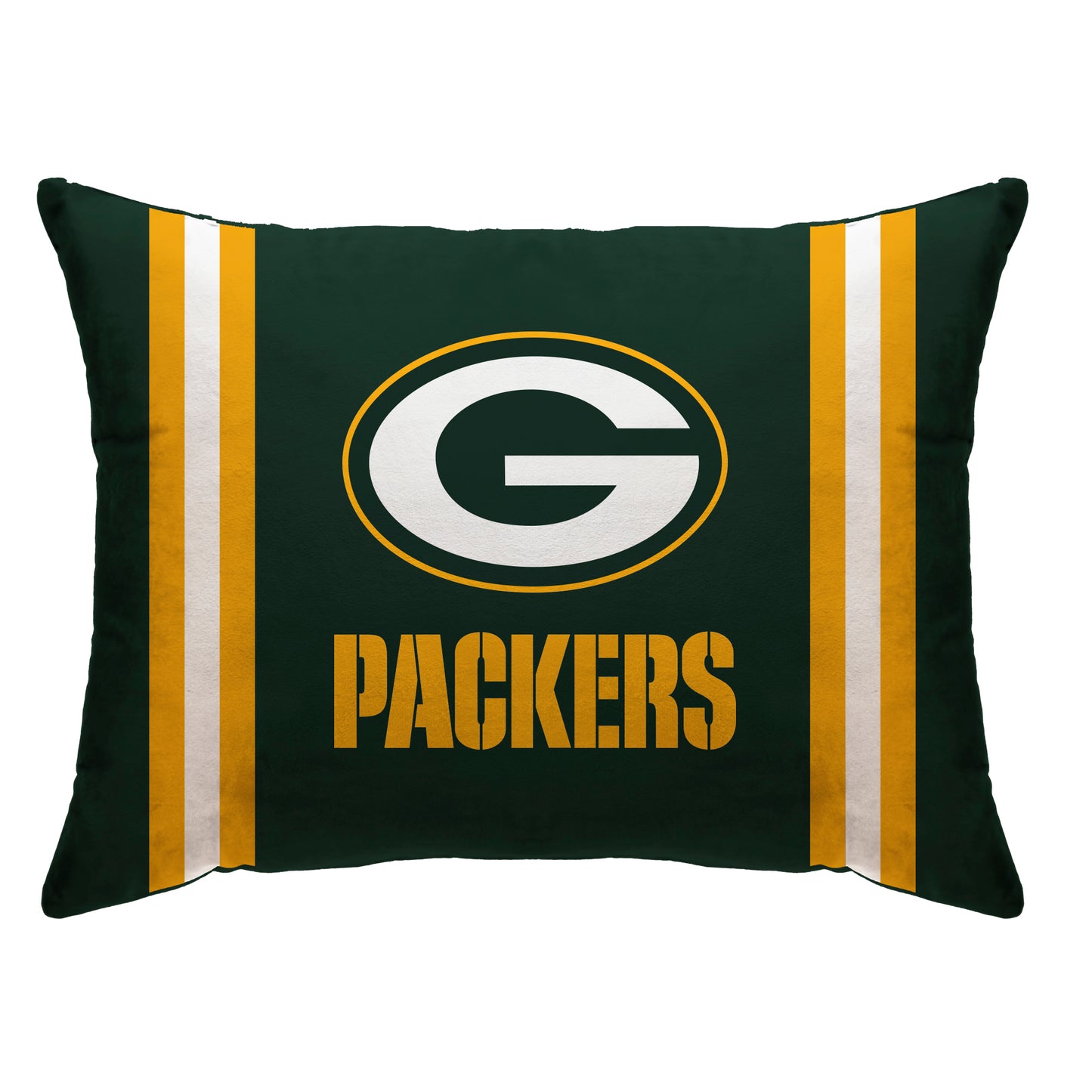 NFL Standard Logo Stripe Bed Pillow