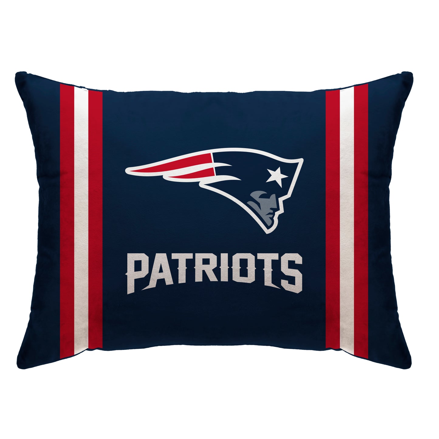 NFL Standard Logo Stripe Bed Pillow