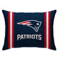 NFL Standard Logo Stripe Bed Pillow