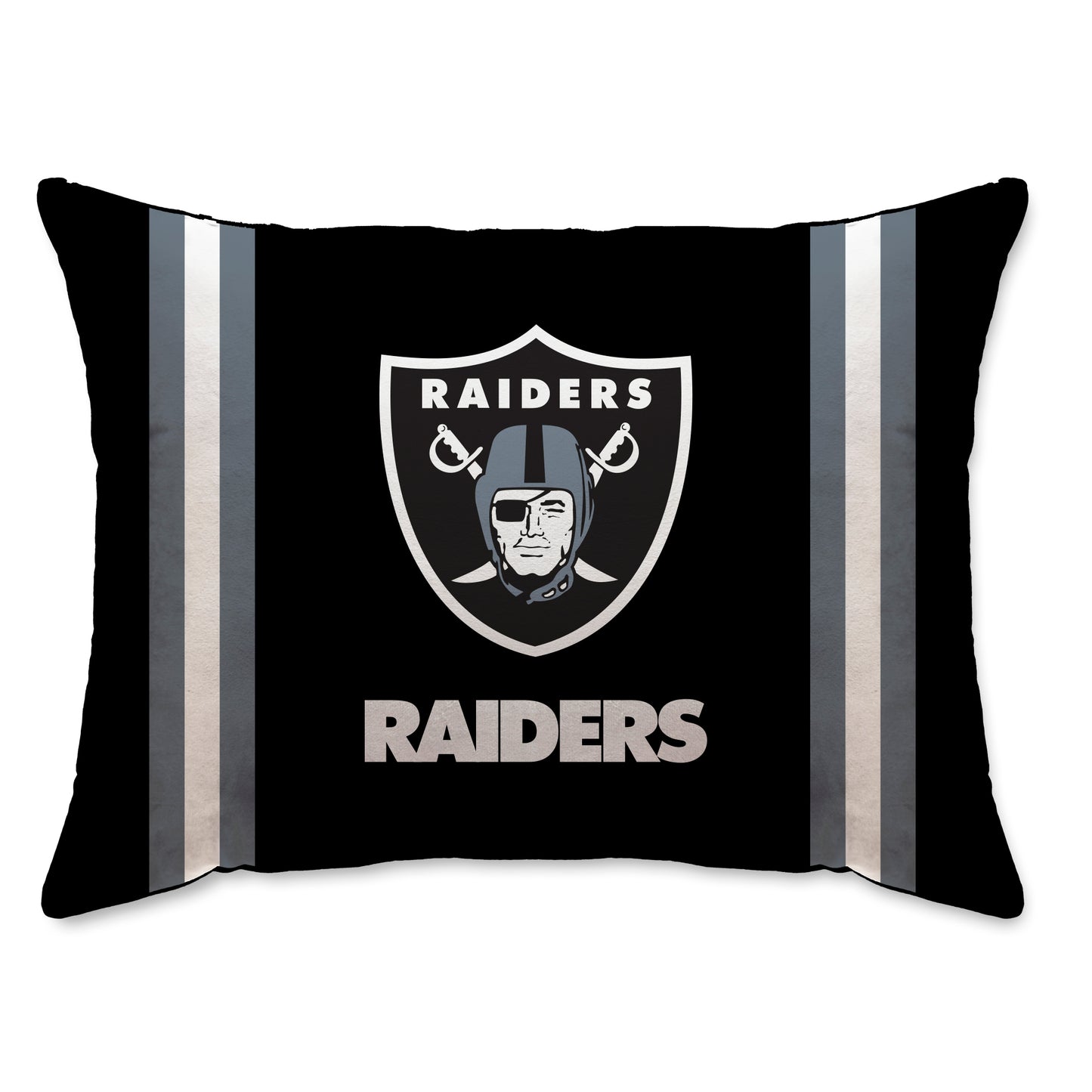 NFL Standard Logo Stripe Bed Pillow