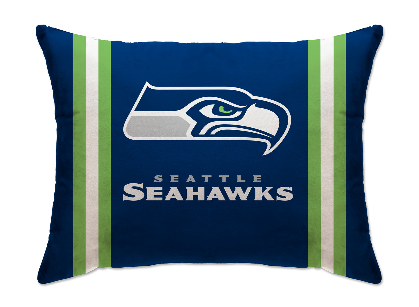 NFL Standard Logo Stripe Bed Pillow