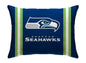 NFL Standard Logo Stripe Bed Pillow