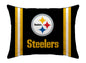 NFL Standard Logo Stripe Bed Pillow