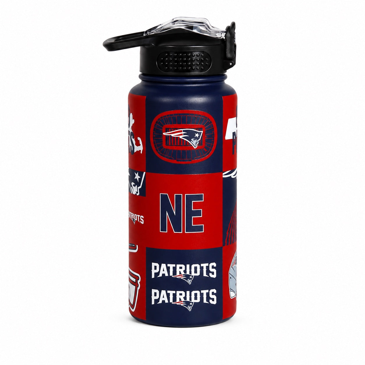 NFL ProPress Local Slogan 32oz Stainless Steel Water Bottle