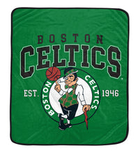 Load image into Gallery viewer, NBA Vintage Arch Block Ultra Soft 50x60 Throw Blanket
