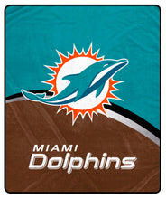 Load image into Gallery viewer, NFL Gameball Ultra Soft Tailgate Throw
