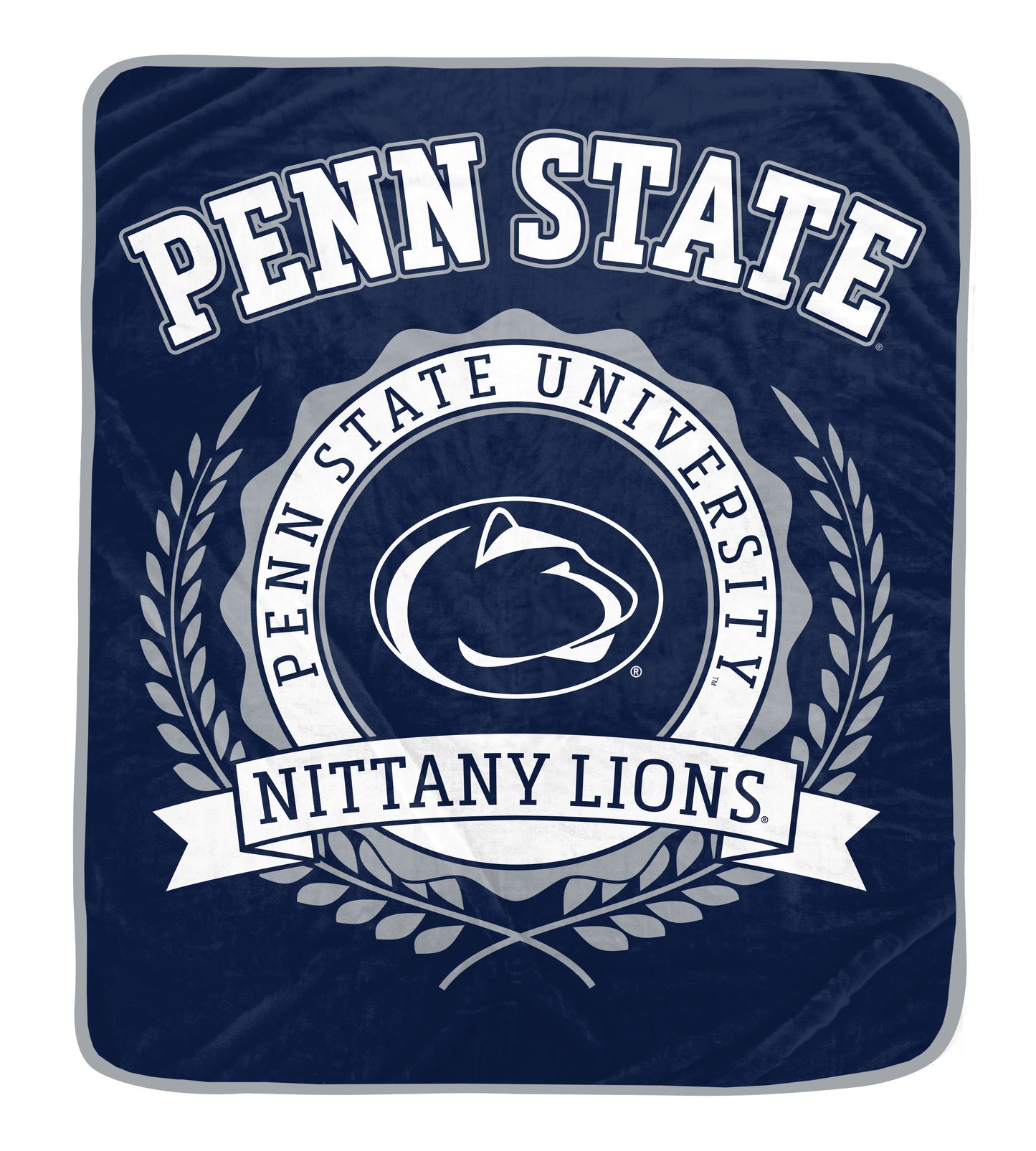 NCAA University Crest 50x60 Ultra Soft Blanket
