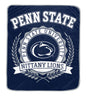 NCAA University Crest 50x60 Ultra Soft Blanket