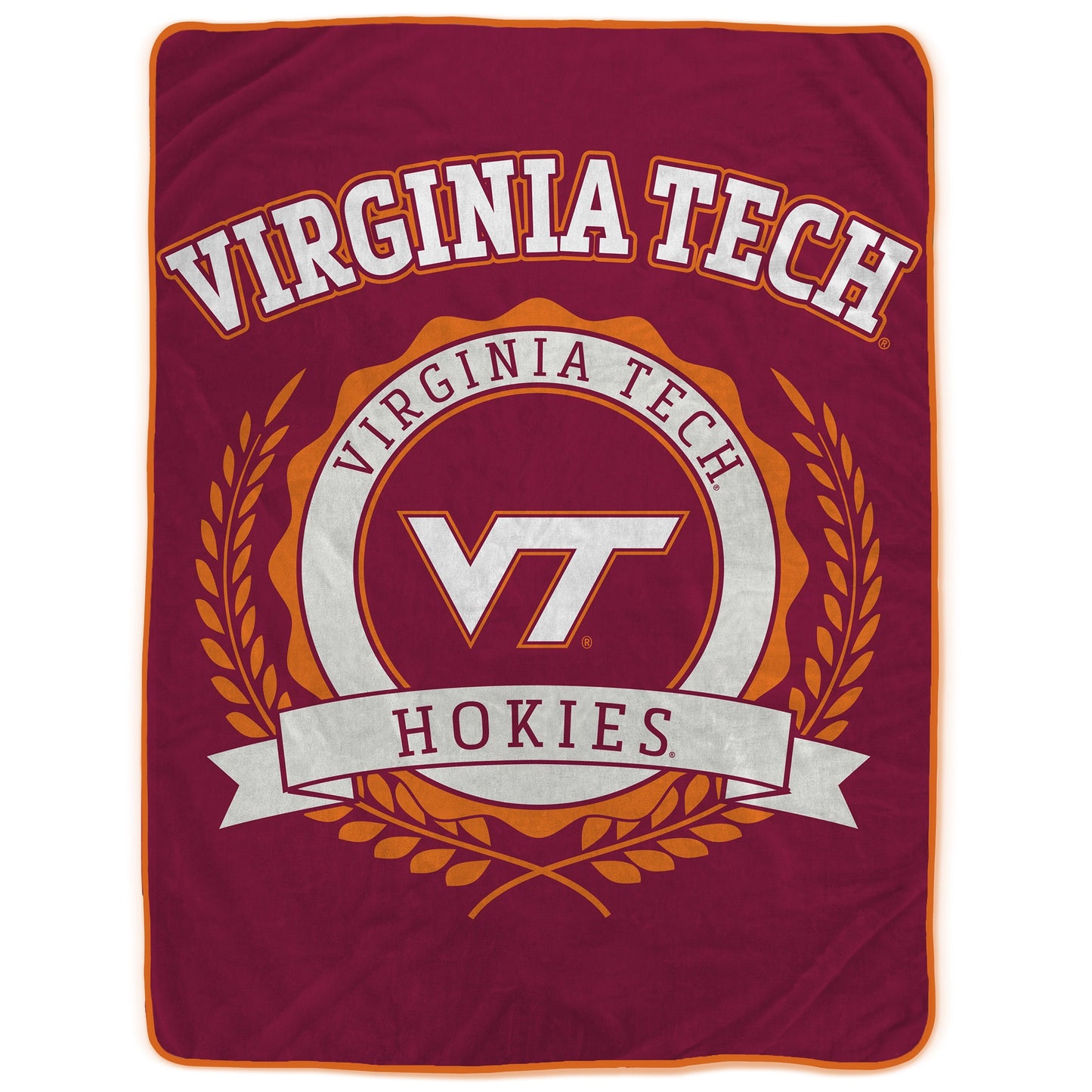 NCAA University Crest 50x60 Ultra Soft Blanket