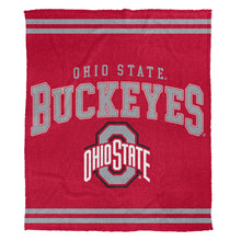 Load image into Gallery viewer, NCAA Vintage Block 60x70 Cozy Knit Blanket
