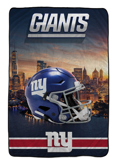 NFL Skyline Series Helmet 66x95 Oversized Blanket