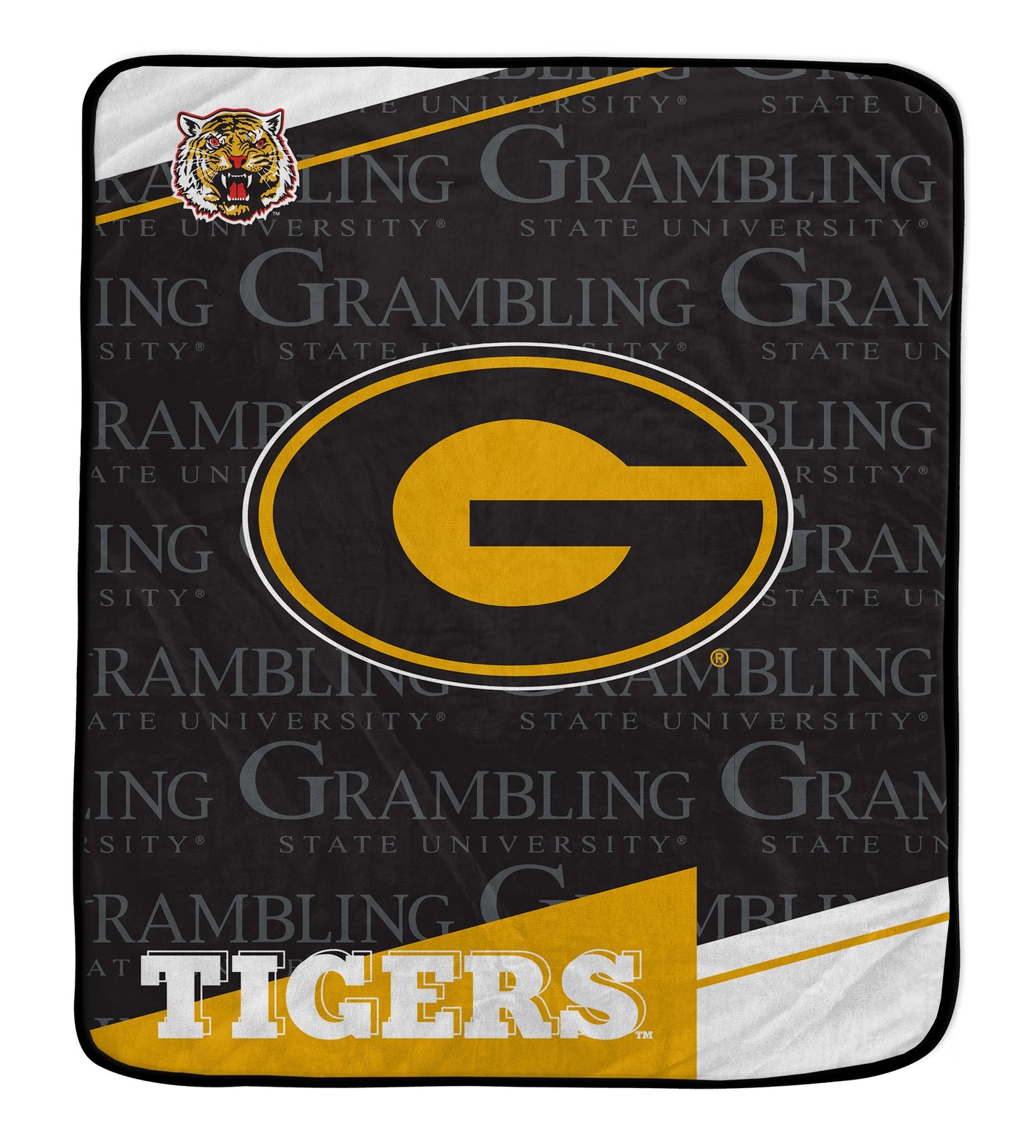 NCAA Diagonal Ghost Ultra Soft 50x60 Blanket